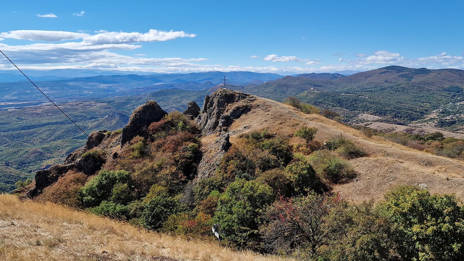 Vardzia Cave City Excursion scenery